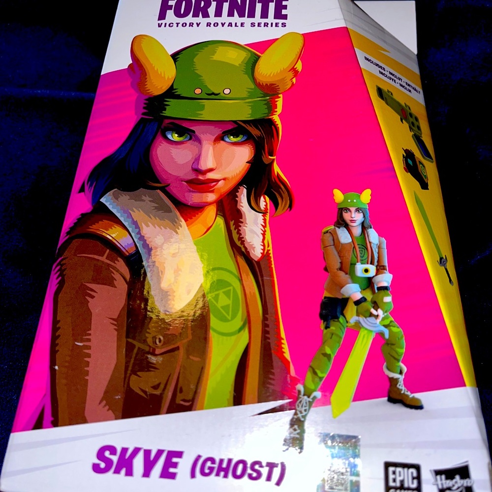 FORTNITE Hasbro Victory Royale Series Skye (Ghost) Action Figure New